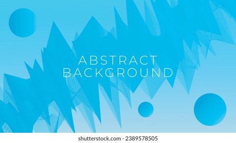 Modern wave abstract gradient style background
