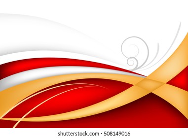 modern wave background