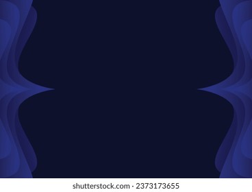 modern wave background gradient design