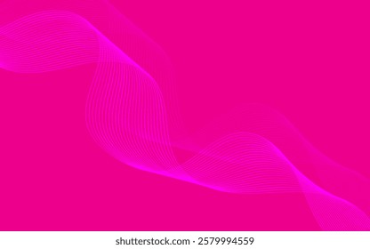 Modern Wave Background on gradient background 