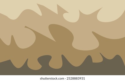 Modern wave background with a soft four-color gradient blend, perfect for wallpapers, graphic design brochures, and posters with a contemporary feel