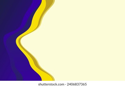 Modern wave blue background. abstract presentation design background