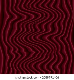 Modern wave curve abstract decorative dark background. Vector illustration