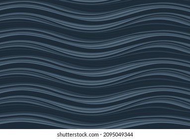 Modern wave curve abstract decorative background. Vector illustration