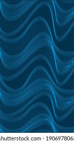 Modern wave curve abstract presentation background. Vector illustration