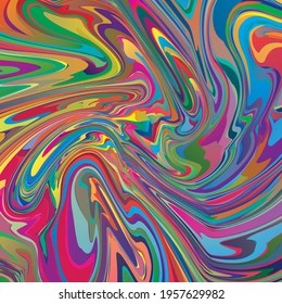 Modern wave curve abstract presentation background. Vector illustration