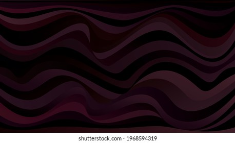 Modern wave curve abstract presentation background. Vector illustration