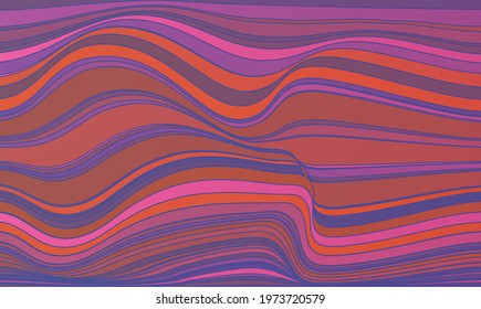 Modern wave curve abstract presentation background. Vector illustration