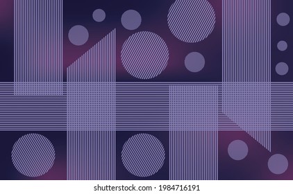 modern wave curve abstract presentation background. Abstract decoration. Dark blue background