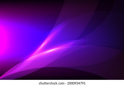 modern wave curve abstract presentation background.