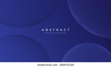 modern wave curve abstract presentation background. Luxury paper cut background. Abstract decoration, golden pattern, halftone gradients, 3d Vector illustration. Dark blue background
