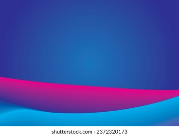 Modern wave curve abstract presentation background. Luxury paper cut background. Abstract decoration, Vector illustration.