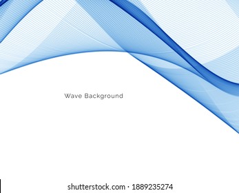 Modern wave design pattern background