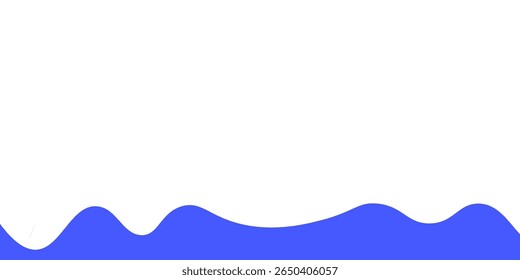  separador de onda moderno forma vetor ilustração Separador, cabeçalho.