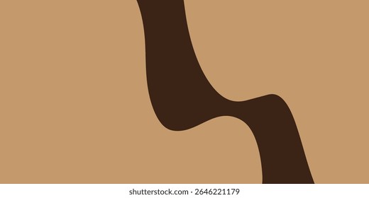 Modern wave layered vector background illustration