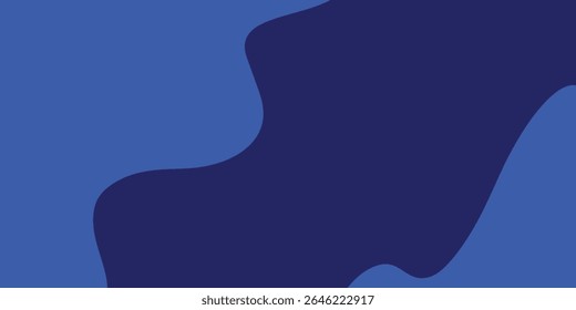 Modern wave layered vector background illustration