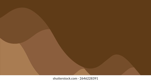 Modern wave layered vector background illustration