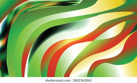 Modern wave retro abstract design. Rainbow 60s, 70s, hippie vector, Psychedelic Bright Rainbow Swirl Pattern, Abstract colorful waved shape, Multi-colored wavy pattern in retro style.