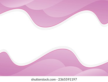 diseño de fondo de plantilla de ondas modernas