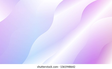 Modern Waves. Futuristic Technology Style Background. Design For Your Header Page, Ad, Poster, Banner. Vector Illustration with Color Gradient