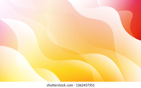 Modern Waves. Futuristic Technology Style Background. For Cover Page, Landing Page, Banner. Vector Illustration with Color Gradient