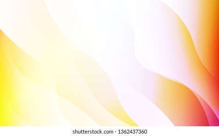 Modern Waves. Futuristic Technology Style Background. For Cover Page, Landing Page, Banner. Vector Illustration with Color Gradient