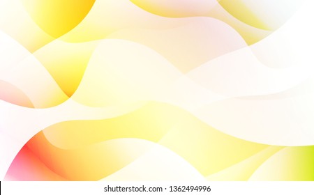 Modern Waves. Futuristic Technology Style Background. For Cover Page, Landing Page, Banner. Vector Illustration with Color Gradient