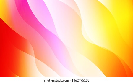 Modern Waves. Futuristic Technology Style Background. For Cover Page, Landing Page, Banner. Vector Illustration with Color Gradient
