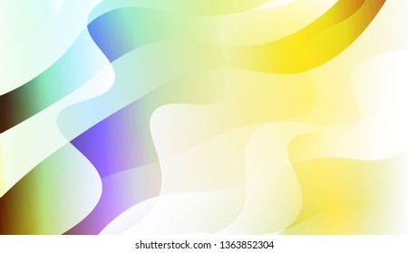 Modern Waves. Futuristic Technology Style Background. For Cover Page, Landing Page, Banner. Vector Illustration with Color Gradient