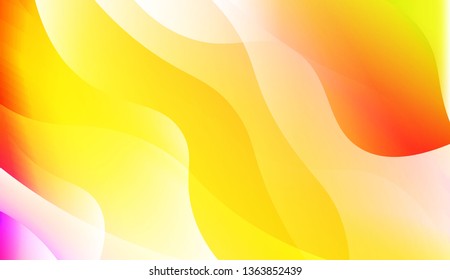Modern Waves. Futuristic Technology Style Background. For Cover Page, Landing Page, Banner. Vector Illustration with Color Gradient