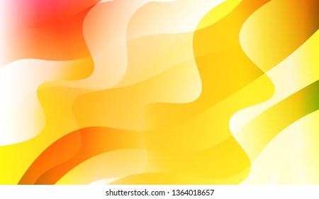 Modern Waves. Futuristic Technology Style Background. For Cover Page, Landing Page, Banner. Vector Illustration with Color Gradient