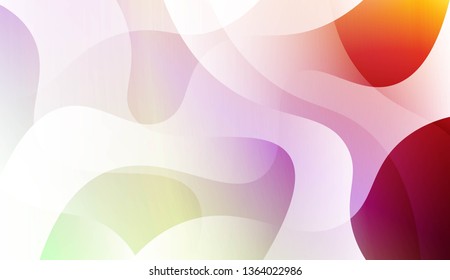 Modern Waves. Futuristic Technology Style Background. For Cover Page, Landing Page, Banner. Vector Illustration with Color Gradient
