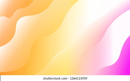 Modern Waves. Futuristic Technology Style Background. Design For Your Header Page, Ad, Poster, Banner. Vector Illustration with Color Gradient