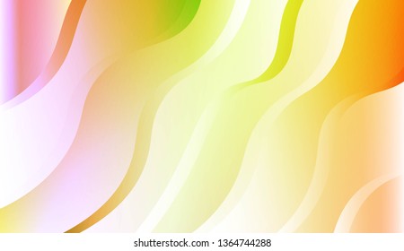 Modern Waves. Futuristic Technology Style Background. For Cover Page, Landing Page, Banner. Vector Illustration with Color Gradient