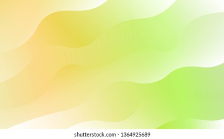 Modern Waves. Futuristic Technology Style Background. Design For Your Header Page, Ad, Poster, Banner. Vector Illustration with Color Gradient