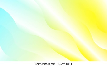 Modern Waves. Futuristic Technology Style Background. Design For Your Header Page, Ad, Poster, Banner. Vector Illustration with Color Gradient