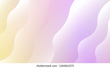 Modern Waves. Futuristic Technology Style Background. Design For Your Header Page, Ad, Poster, Banner. Vector Illustration with Color Gradient