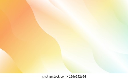 Modern Waves. Futuristic Technology Style Background. Design For Your Header Page, Ad, Poster, Banner. Vector Illustration with Color Gradient