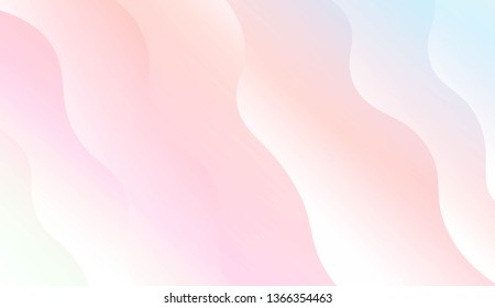 Modern Waves. Futuristic Technology Style Background. Design For Your Header Page, Ad, Poster, Banner. Vector Illustration with Color Gradient