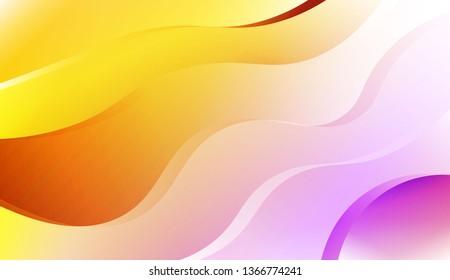 Modern Waves. Futuristic Technology Style Background. For Cover Page, Landing Page, Banner. Vector Illustration with Color Gradient