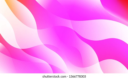 Modern Waves. Futuristic Technology Style Background. For Cover Page, Landing Page, Banner. Vector Illustration with Color Gradient