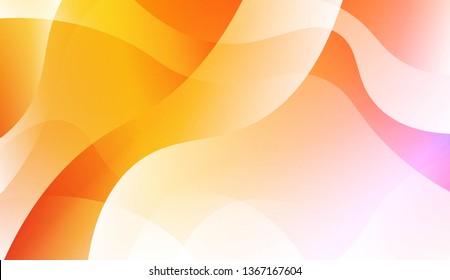 Modern Waves. Futuristic Technology Style Background. For Cover Page, Landing Page, Banner. Vector Illustration with Color Gradient