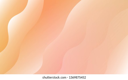 Modern Waves. Futuristic Technology Style Background. Design For Your Header Page, Ad, Poster, Banner. Vector Illustration with Color Gradient