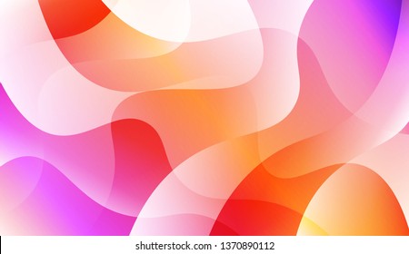 Modern Waves. Futuristic Technology Style Background. For Cover Page, Landing Page, Banner. Vector Illustration with Color Gradient