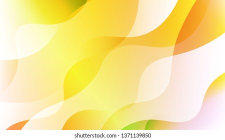 Modern Waves. Futuristic Technology Style Background. For Cover Page, Landing Page, Banner. Vector Illustration with Color Gradient