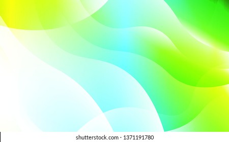 Modern Waves. Futuristic Technology Style Background. For Cover Page, Landing Page, Banner. Vector Illustration with Color Gradient