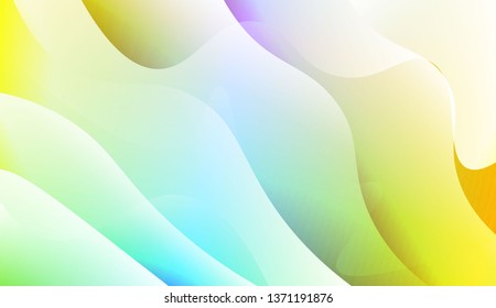Modern Waves. Futuristic Technology Style Background. For Cover Page, Landing Page, Banner. Vector Illustration with Color Gradient