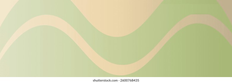 Modern wavy abstract green background. vector eps 10