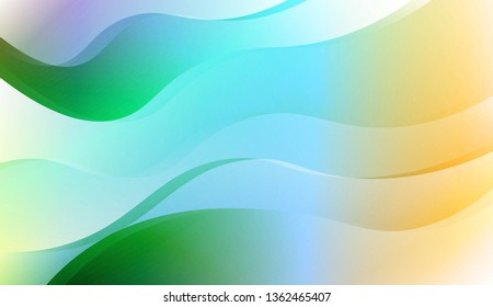 Modern Wavy Background. For Creative Templates, Cards, Color Covers Set. Vector Illustration with Color Gradient