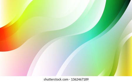 Modern Wavy Background. For Creative Templates, Cards, Color Covers Set. Vector Illustration with Color Gradient